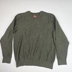 Red Ale by Alesbury Men’s Gray Marled Crewneck Knit Sweater - Size M